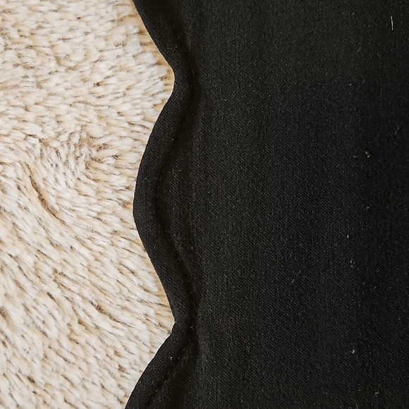 Black midi skirt ann taylor size 00 - Picture 3 of 3